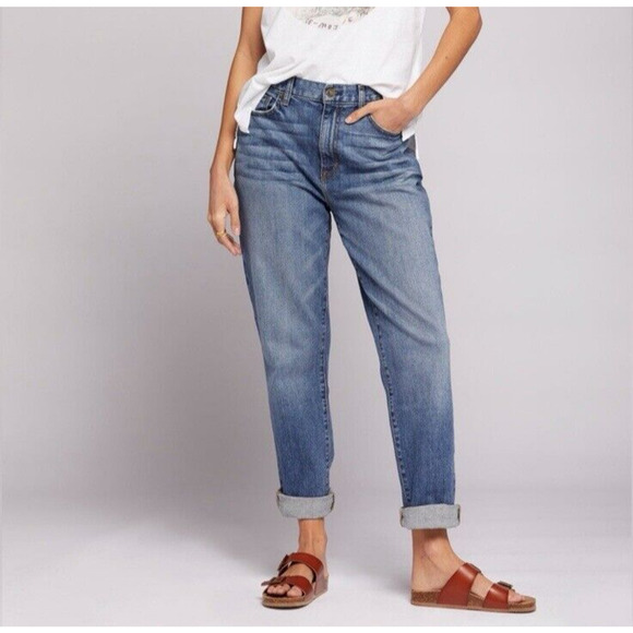CURRENT ELLIOTT The Original Boyfriend Jean in True Lover Women's Size 24 - Picture 4 of 16